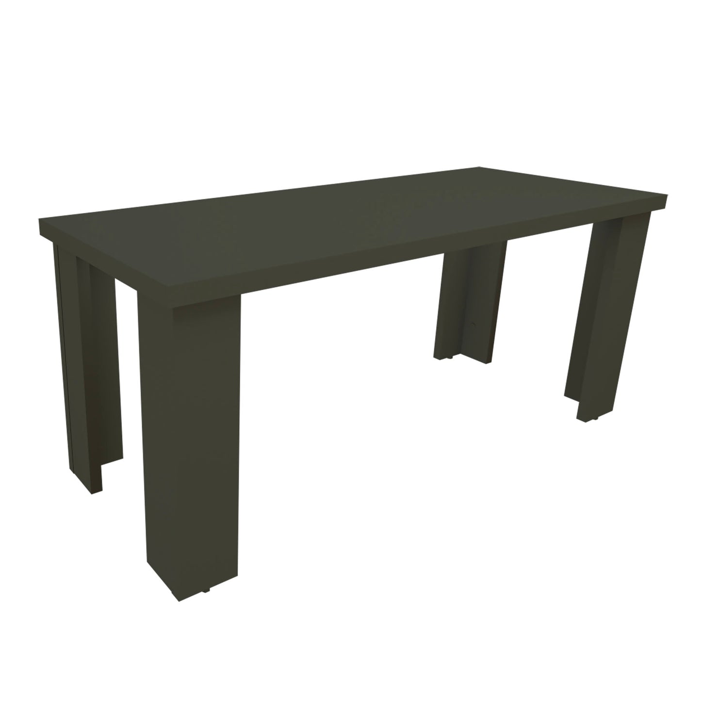 Mesa Baja Madera 40/120 x 40 x 44 cm Blanco Grafito - Henor Mobiliario