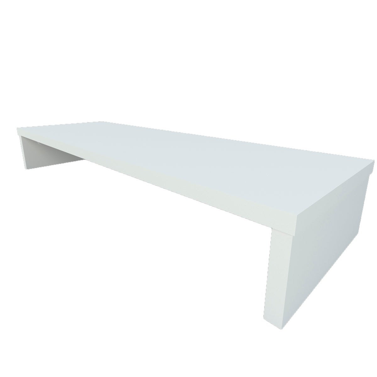 Henor Supporto TV 42-62-82-100x26.5x12 cm Bianco, Grafite e Quercia Stel