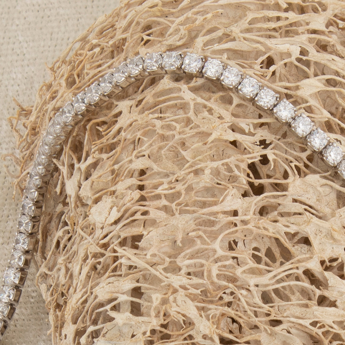 Pulsera Riviert en Plata de Ley con baño en Rodio. PS3312007R - Henor