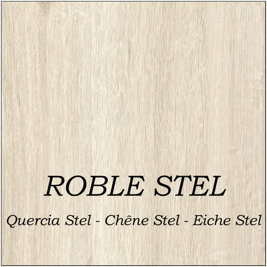 Mensola da parete 30/100 x 20 x 3 cm con accessori nascosti. Carico 20kg Quercia Stel