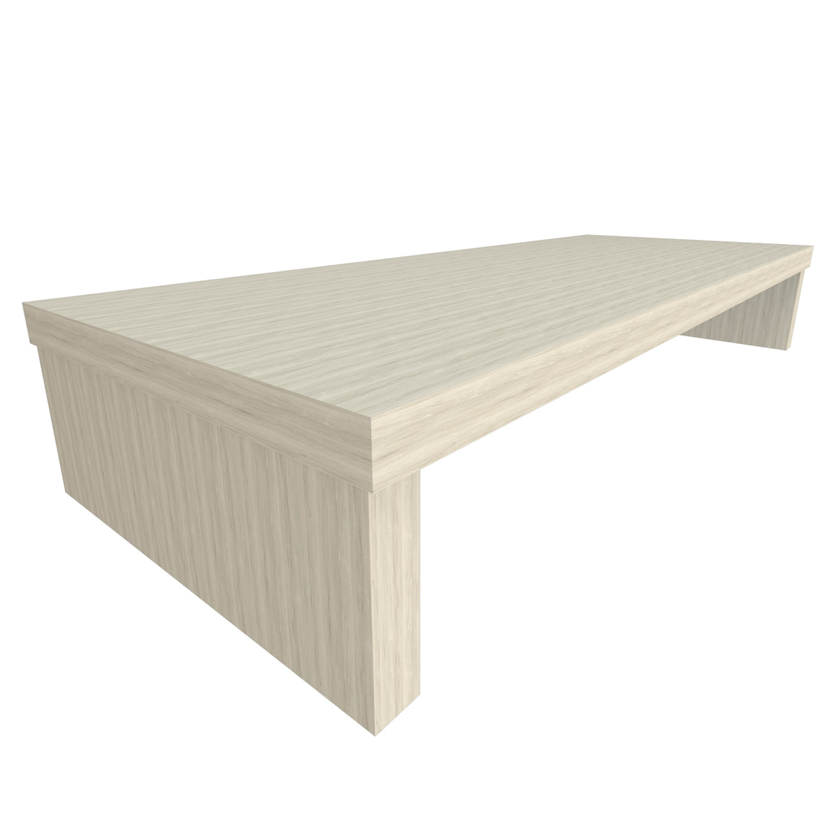 Henor Supporto rialzo TV in legno 90-110x35x15cm Carico max. 60kg Grafite