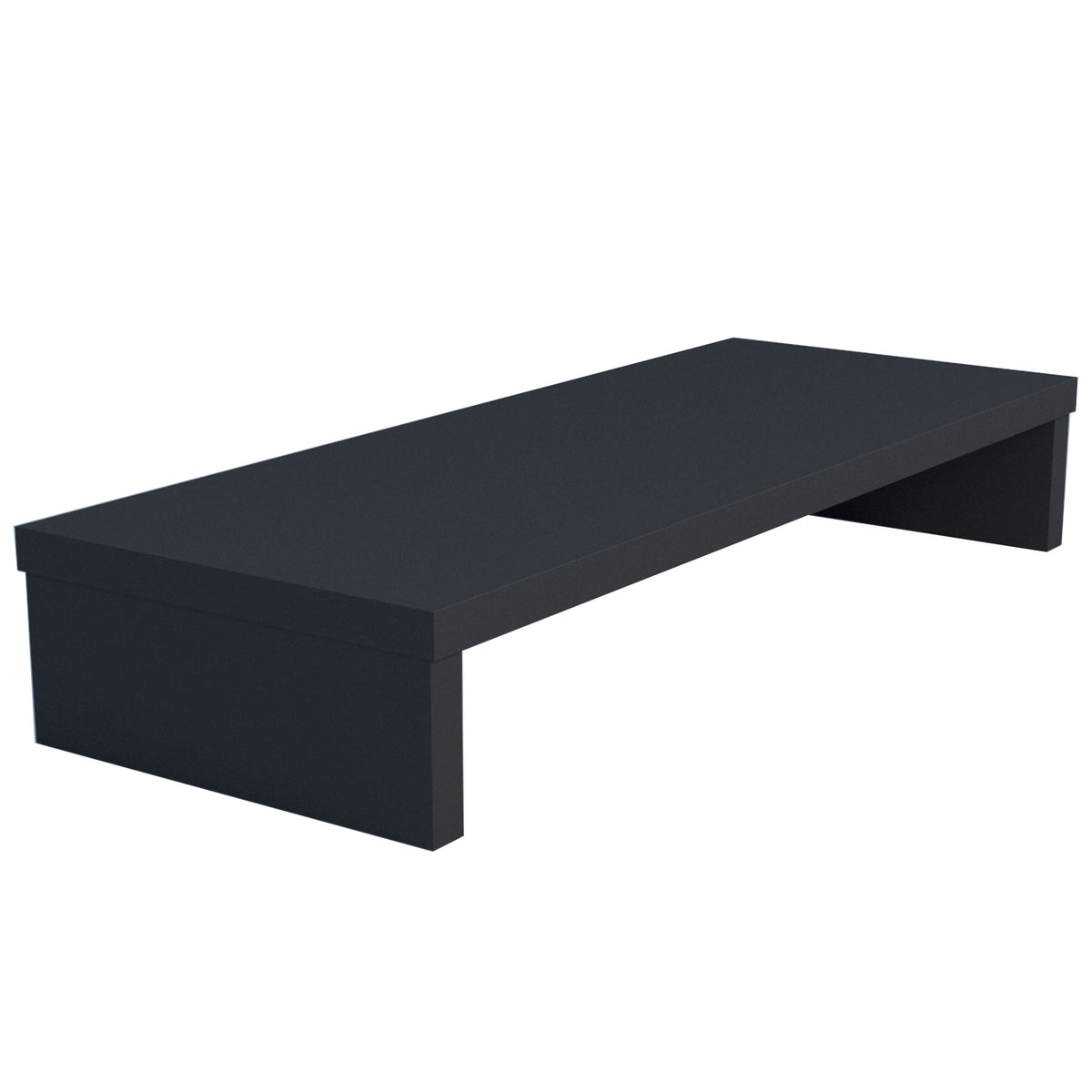 Henor Supporto rialzo TV in legno 90-110x35x15cm Carico max. 60kg Grafite