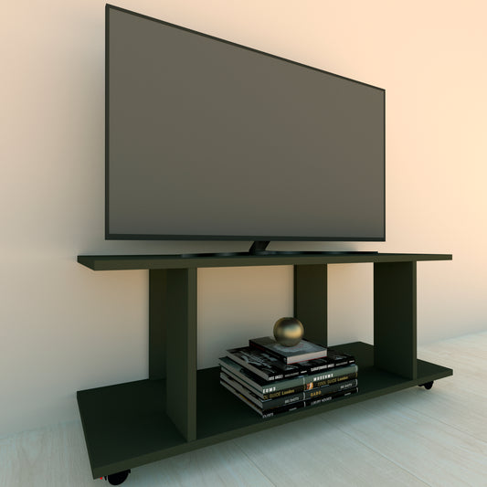 Mesa Baja con Ruedas Giro 360º con freno. Mod. Pilar. 80 a 110 Cm. Altura 45.5 Cm. - Henor  Mobiliario