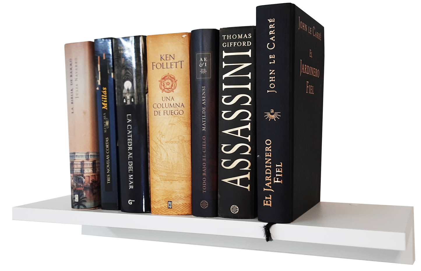 Conjunto 3 Baldas pared 35/55 x 17 x 7,5 cm. - Henor Mobiliario