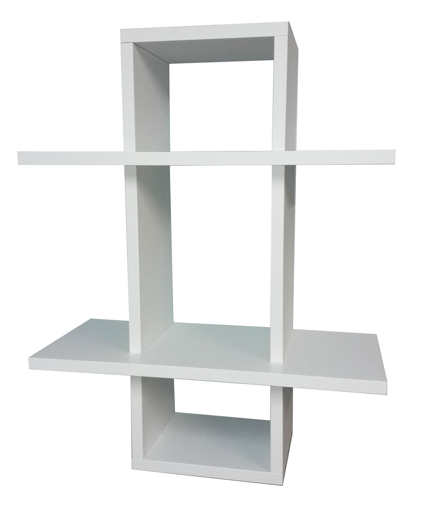 Estantería Mod. baldas en cruz Blanco - Henor Mobiliario