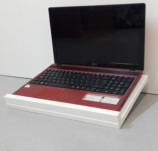 Soporte Inclinado Madera de Sobremesa Para Ordenador Portátil, Tablet, Atril Lectura. Ajustable 3 Alturas - Henor  Mobiliario