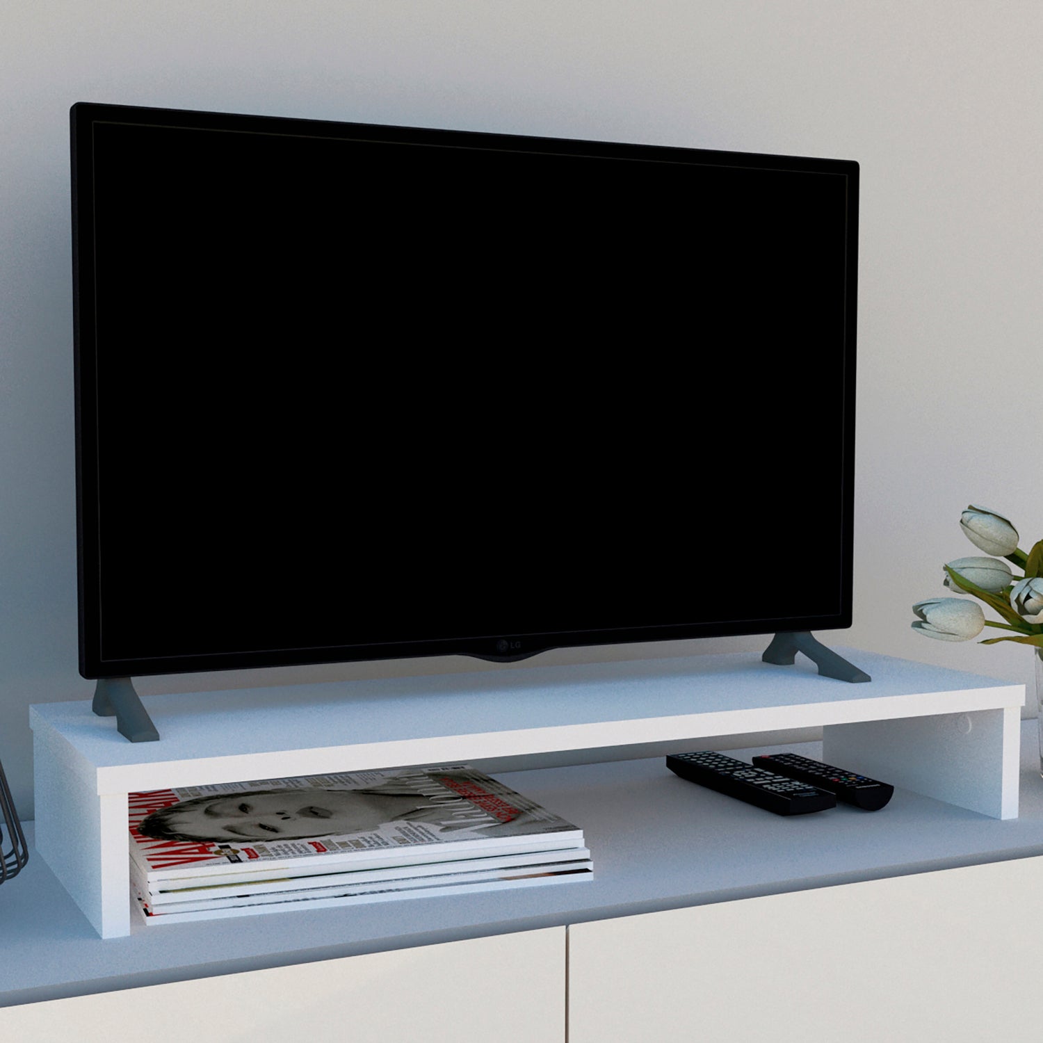 Soportes elevadores de monitor / TV