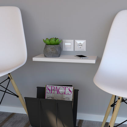 Balda Pared Madera FSC® Fondo 20 cm. Carga 25 kg Blanco - Henor