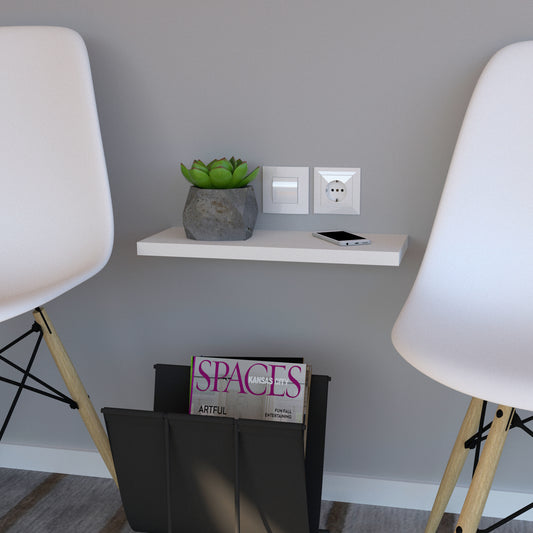 Balda Pared Madera FSC® Fondo 20 cm. Carga 25 kg Blanco - Henor