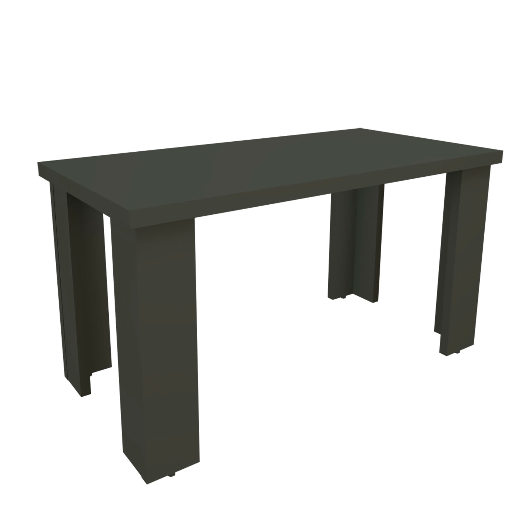 Mesa Baja Madera 40/120 x 40 x 44 cm Blanco Grafito - Henor  Mobiliario