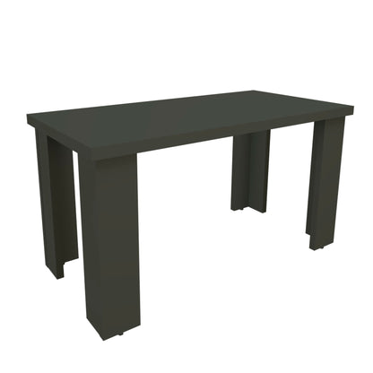 Mesa Baja Madera 40/120 x 40 x 44 cm Blanco Grafito - Henor  Mobiliario