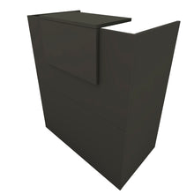 Carica l&#39;immagine nel visualizzatore di Gallery, Mostrador Recepción OJA. 80/100x50x107 cm. Con mesa interior. Grafito
