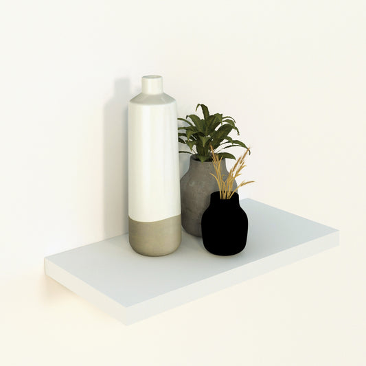 Balda Pared Madera FSC® Fondo 20 cm. Carga 25 kg Blanco - Henor