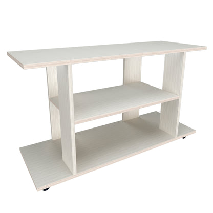 Mesa con Ruedas Giro 360º con freno. Mod. Pilar. 80 a 110 Cm. Altura 65.5 Cm. - Henor
