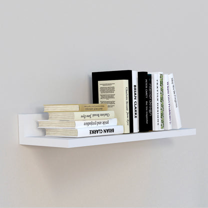 Estante Pared Flotante "L" Blanco - Henor  Mobiliario