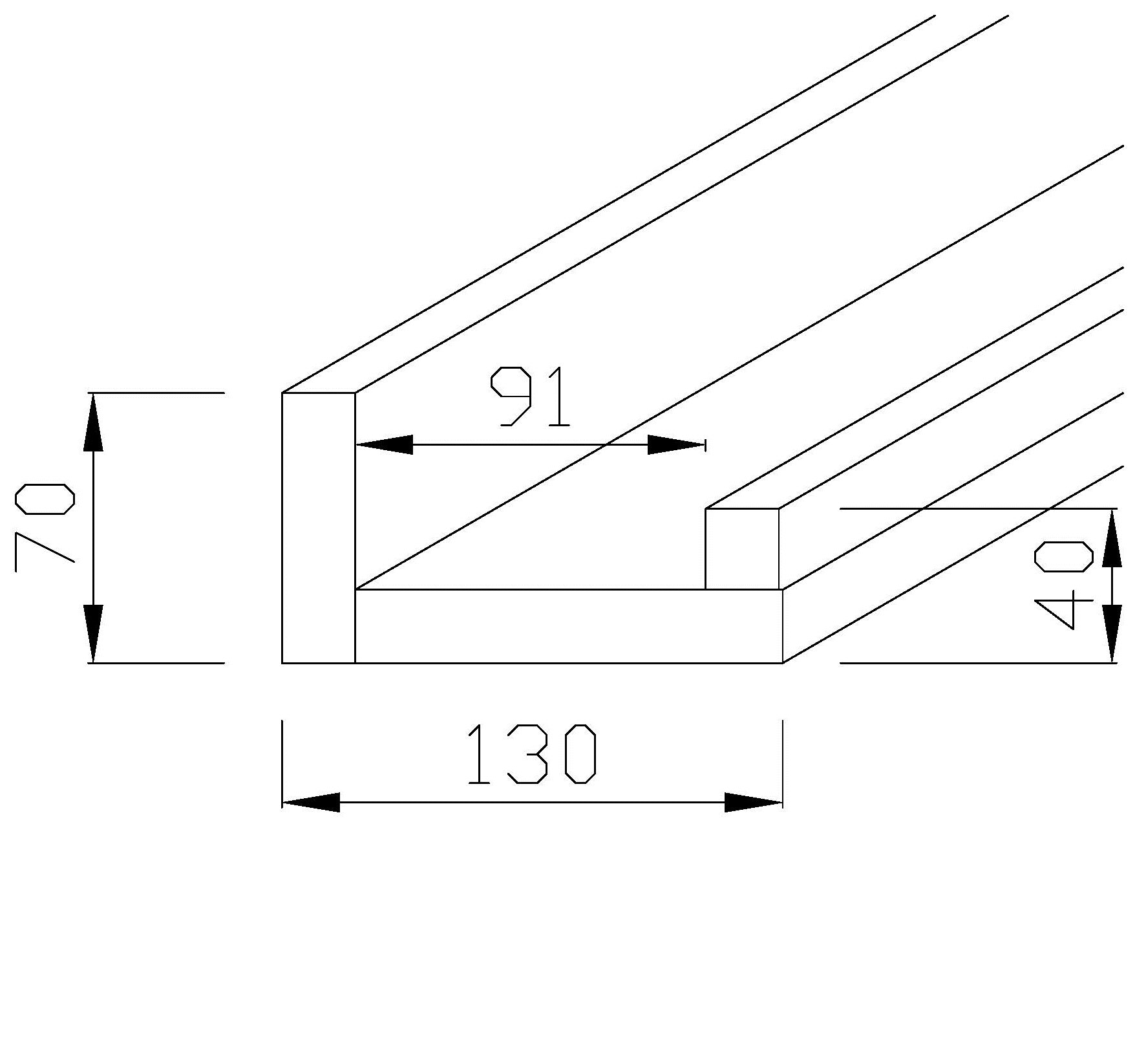Pack de 2 Estantes flotantes de madera con borde frontal y Herraje oculto, para exhibición de cuadros, libros, cocina, baño, Blanco - Henor  Mobiliario
