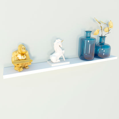 Balda Pared Blanca con herraje oculto. - Henor  Mobiliario