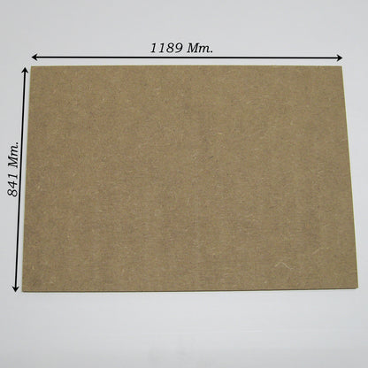 Packs de Tableros de madera DM (MDF) de 5MM. DIN, A0, A1, A2, A3, A4, A5. Soporte para manualidades, Puzle, bricolaje, dibujo, decoración, láser, pintura. - Henor  Mobiliario