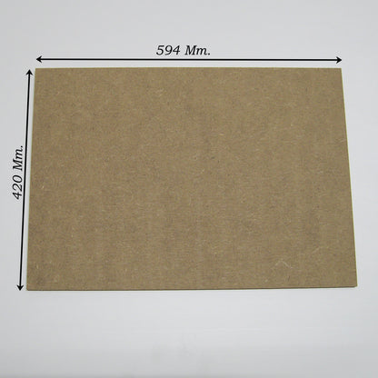 Packs de Tableros de madera DM (MDF) de 5MM. DIN, A0, A1, A2, A3, A4, A5. Soporte para manualidades, Puzle, bricolaje, dibujo, decoración, láser, pintura. - Henor  Mobiliario