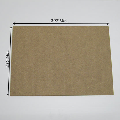 Packs de Tableros de madera DM (MDF) de 5MM. DIN, A0, A1, A2, A3, A4, A5. Soporte para manualidades, Puzle, bricolaje, dibujo, decoración, láser, pintura. - Henor  Mobiliario