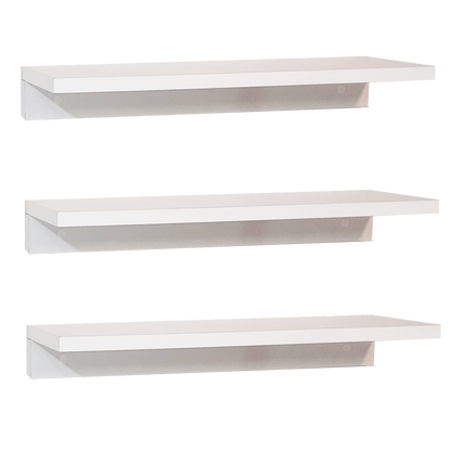Conjunto 3 Baldas pared 35/55 x 17 x 7,5 cm. - Henor  Mobiliario