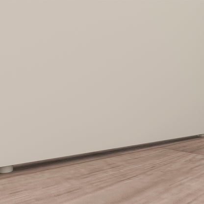 Mesa Escritorio Oficina en Madera Con Niveladores 100/115x60x75 Cm Blanco. - Henor  Mobiliario